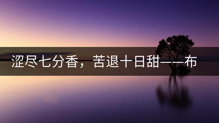 澀盡七分香，苦退十日甜——布朗山千年古寨曼新龍