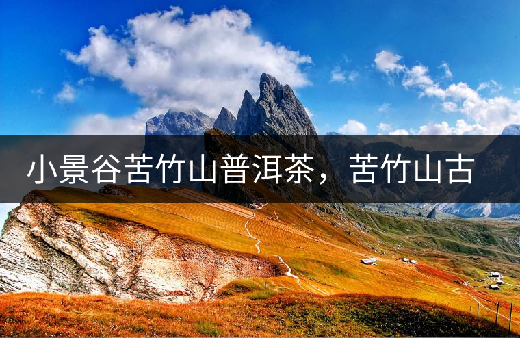 小景谷苦竹山普洱茶，苦竹山古樹茶口感特點(diǎn)