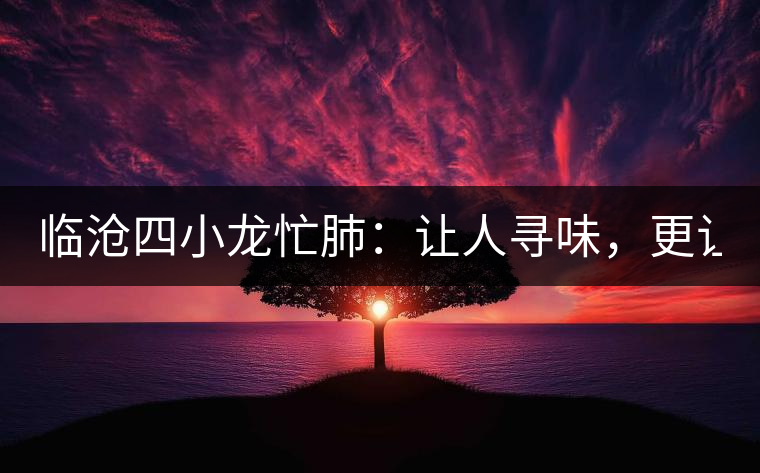 臨滄四小龍忙肺：讓人尋味，更讓人回味！