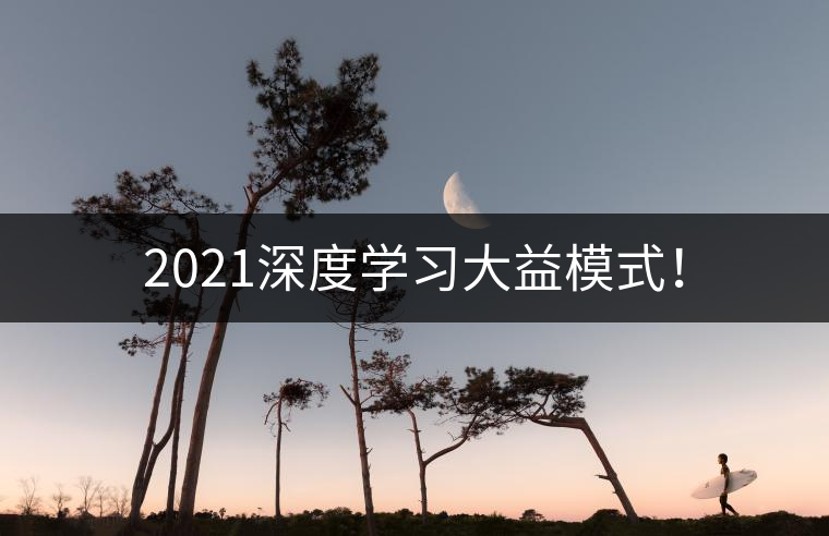 2021深度學(xué)習(xí)大益模式！
