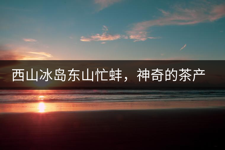 西山冰島東山忙蚌，神奇的茶產(chǎn)區(qū)勐庫