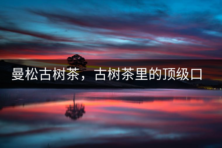 曼松古樹(shù)茶，古樹(shù)茶里的頂級(jí)口感
