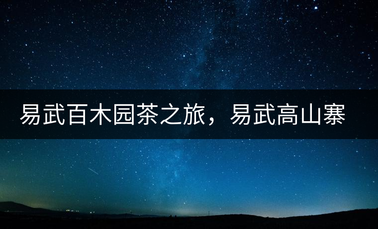 易武百木園茶之旅，易武高山寨古茶山