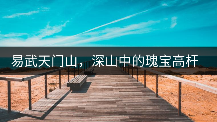 易武天門山，深山中的瑰寶高桿古樹