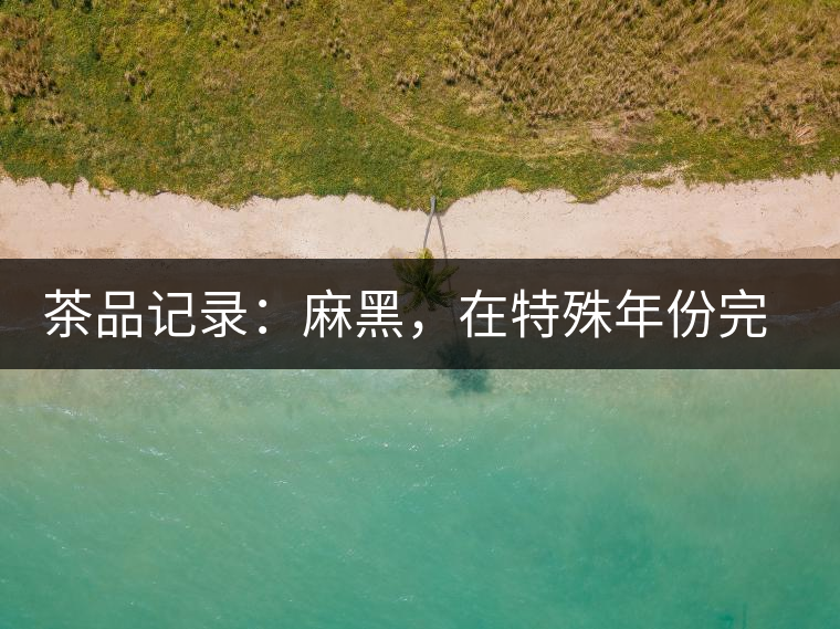 茶品記錄：麻黑，在特殊年份完成的心愿