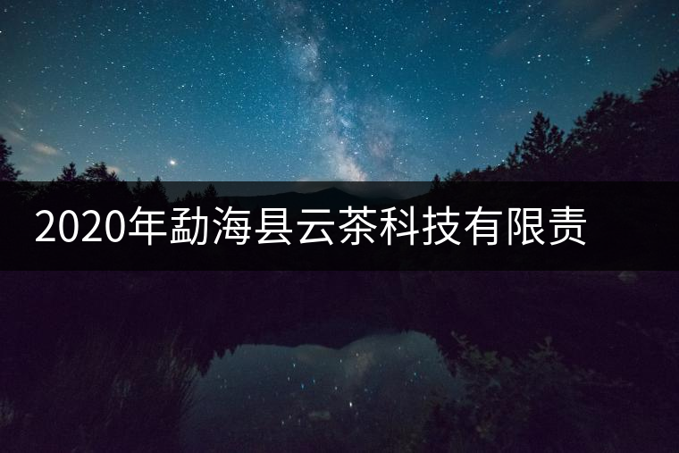 2020年勐海縣云茶科技有限責(zé)任公司簡(jiǎn)介 2020年勐??h云茶科技有限責(zé)任公司簡(jiǎn)介