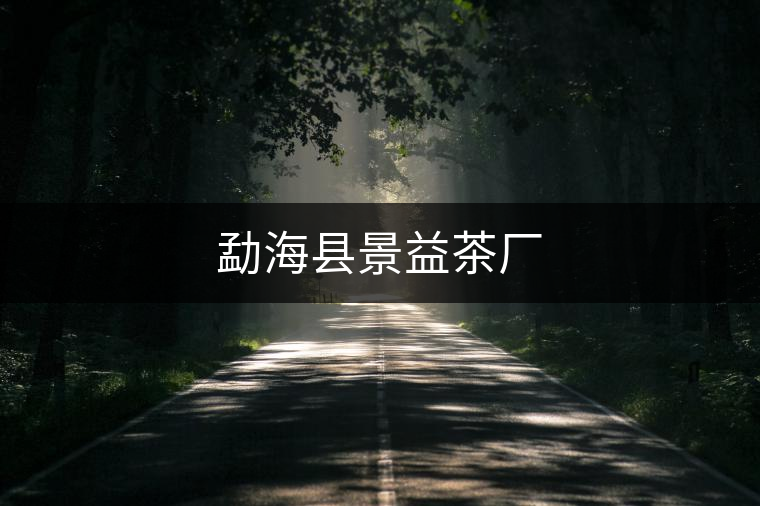 勐?？h景益茶廠