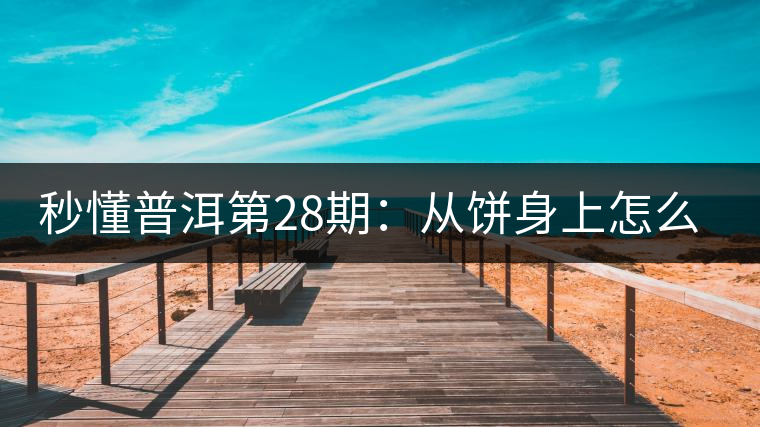 秒懂普洱第28期：從餅身上怎么辨識(shí)干倉(cāng)與濕倉(cāng) 普洱茶？