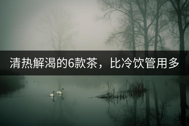 清熱解渴的6款茶，比冷飲管用多了！