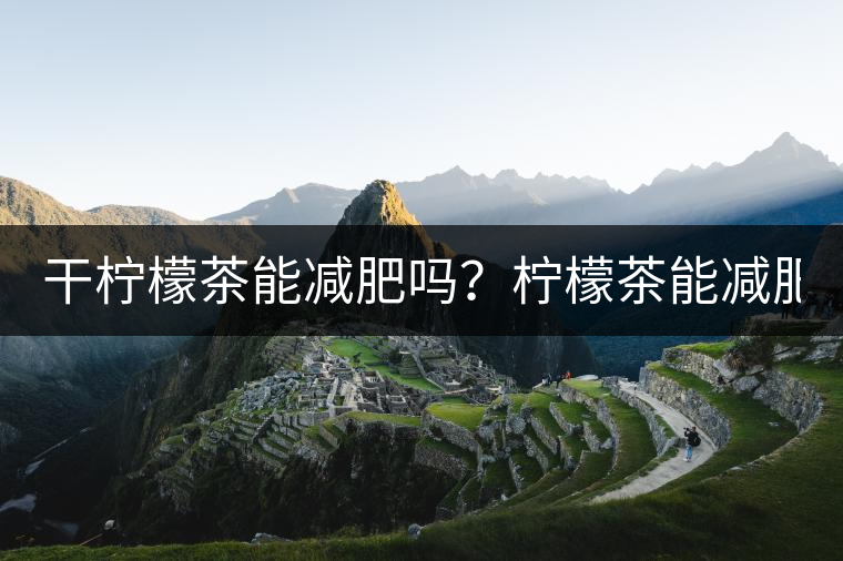干檸檬茶能減肥嗎？檸檬茶能減肥！