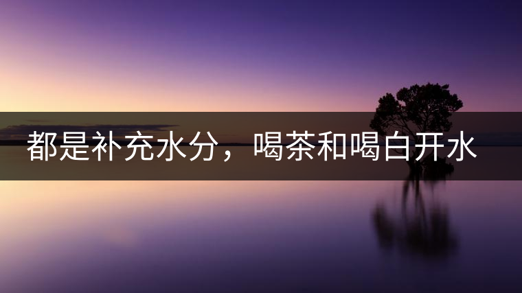 都是補(bǔ)充水分，喝茶和喝白開(kāi)水有什么區(qū)別？