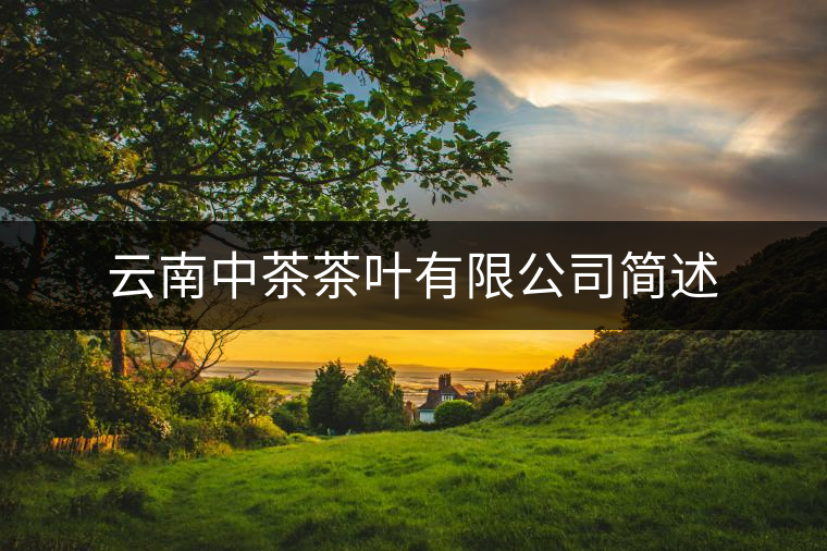 云南中茶茶葉有限公司簡(jiǎn)述 云南中茶茶葉有限公司簡(jiǎn)述