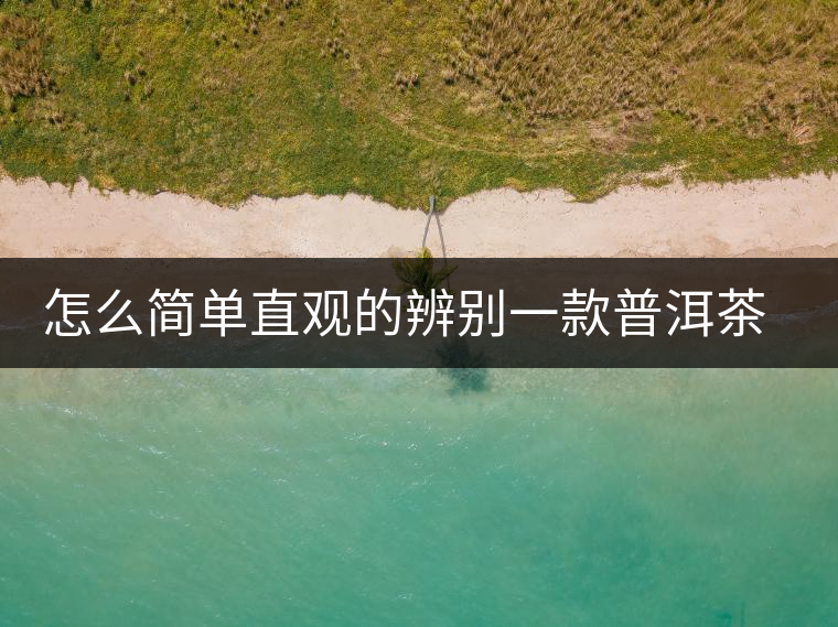 怎么簡(jiǎn)單直觀的辨別一款普洱茶的優(yōu)劣？