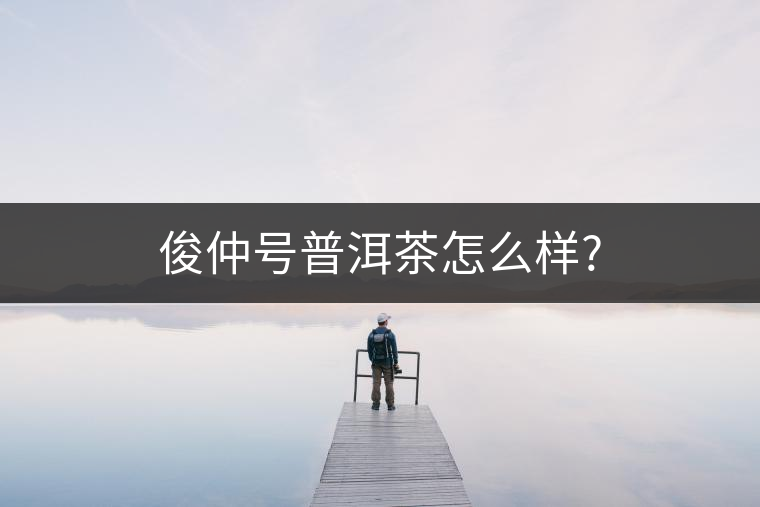 俊仲號普洱茶怎么樣?