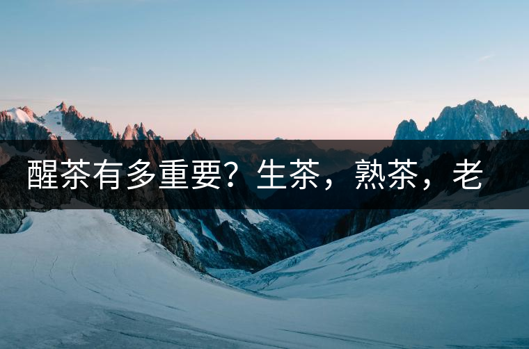 醒茶有多重要？生茶，熟茶，老茶，不同年份的普洱茶怎么醒茶？