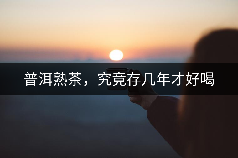 普洱熟茶，究竟存幾年才好喝