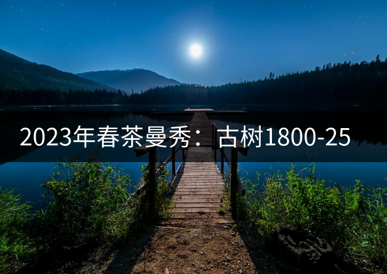 2023年春茶曼秀:古樹(shù)1800-2500元/公斤 2023年春茶曼秀:古樹(shù)1800-2500元/公斤