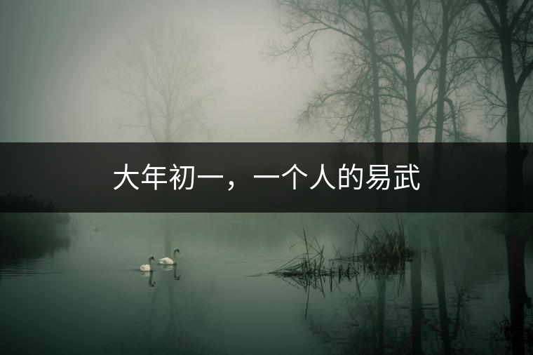 大年初一，一個(gè)人的易武