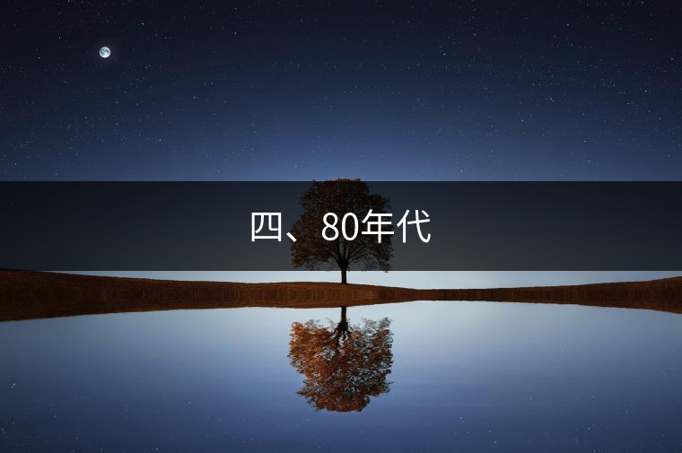 四、80年代