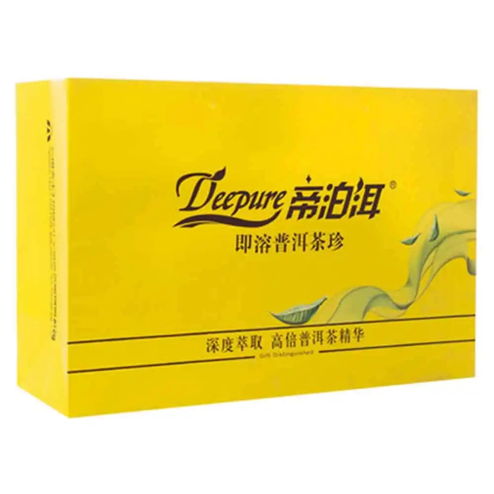 帝泊洱即溶普洱茶珍長期飲用可降三高，別說我沒有告訴你~