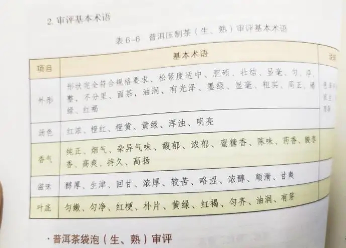 活學(xué)活用 ，一學(xué)就會(huì)的普洱茶口感術(shù)語